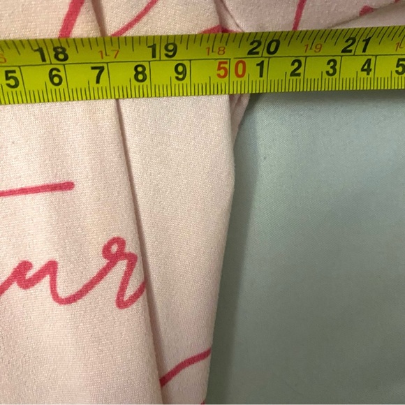 JUICY COUTURE Womens Short Robe Medium Pink Logo Pockets See Pictues - Picture 4 of 5